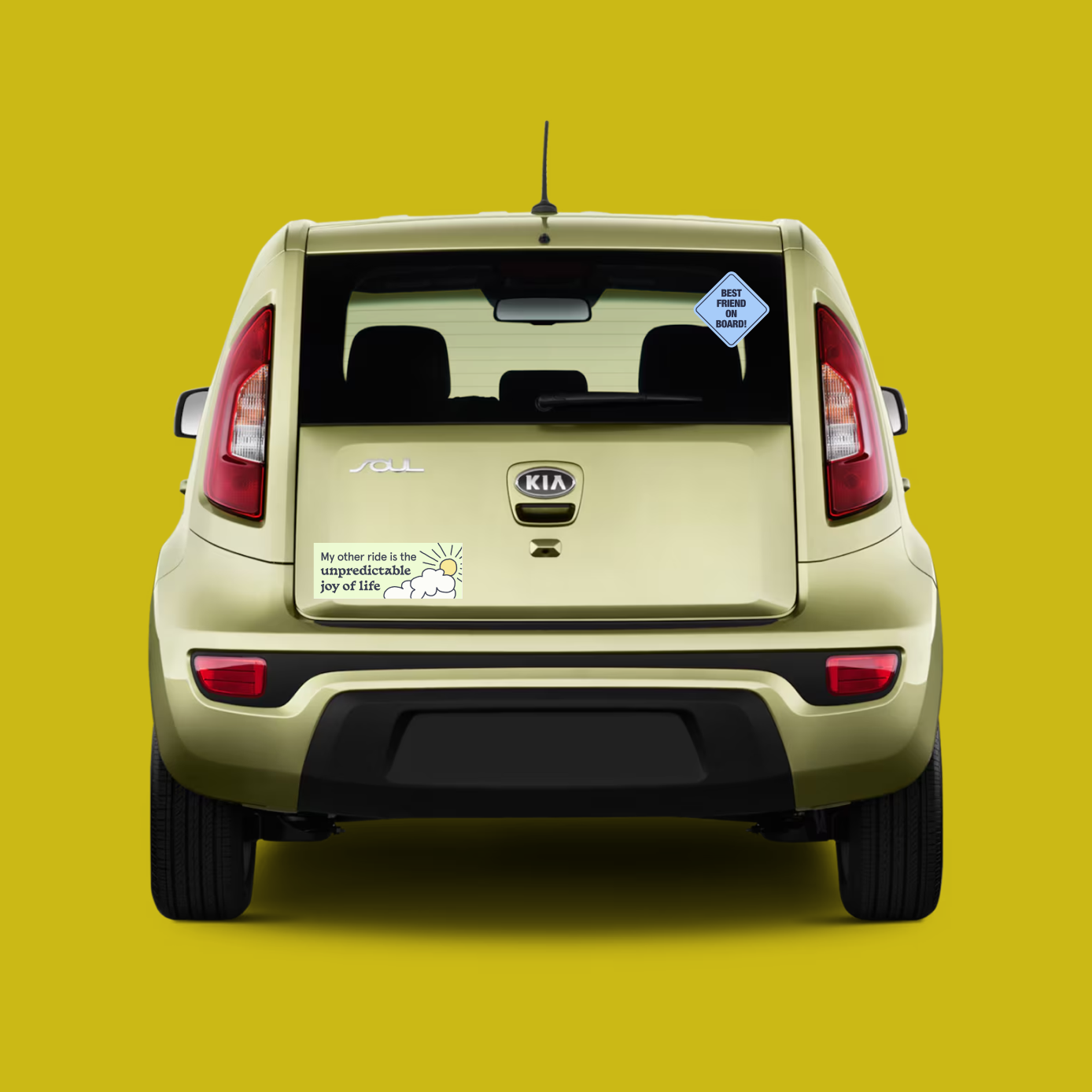 Joy of Life bumper sticker