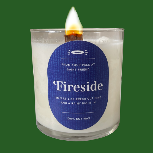 Fireside candle